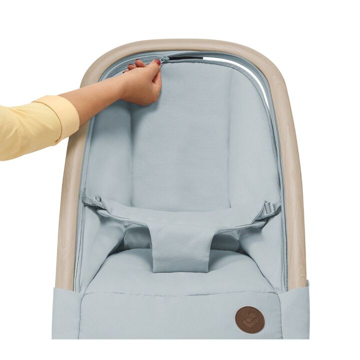 SILLA MECEDORA KORI 2 EN 1 BEYOND GREY ECO MAXI COSI - Vista 16