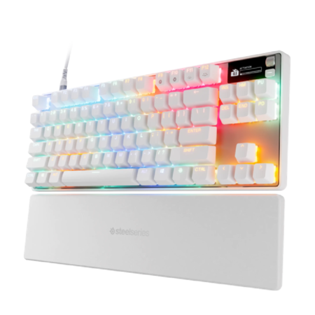 Teclado SteelSeries Apex Pro TKL Gen 3 US - White