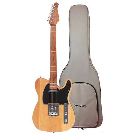 Benson HD 904 N BKPG. Guitarra eléctrica Tele SS Natural. Tono clásico