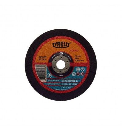 Disco centro deprimido 10A 178x4.8x22.23 Tyrolit