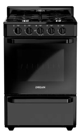 Cocina Multigas 56 Cm Negro Drean