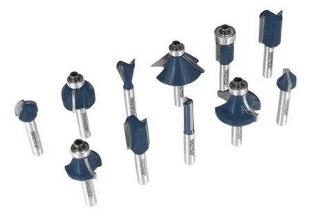 Set Fresas Bremen para Router 12 Piezas