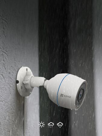 Camara EZVIZ H3c WiFi Exterior 1080p, IA, Audio, IP67