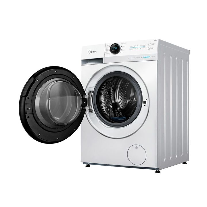 Lavasecarropas Automático Carga Frontal Inverter Midea 8Kg 6Kg 1400 RPM MF200D80WB/W - Vista 4