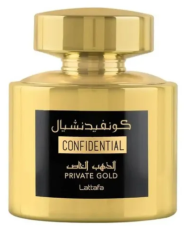 Perfume confidential gold 100 ml masculino