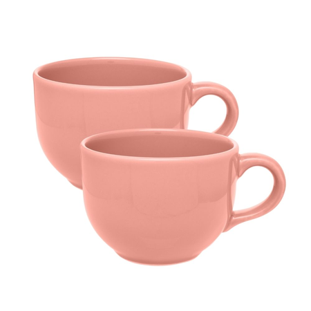 Set X2 Tazones Rosa 740 Cc