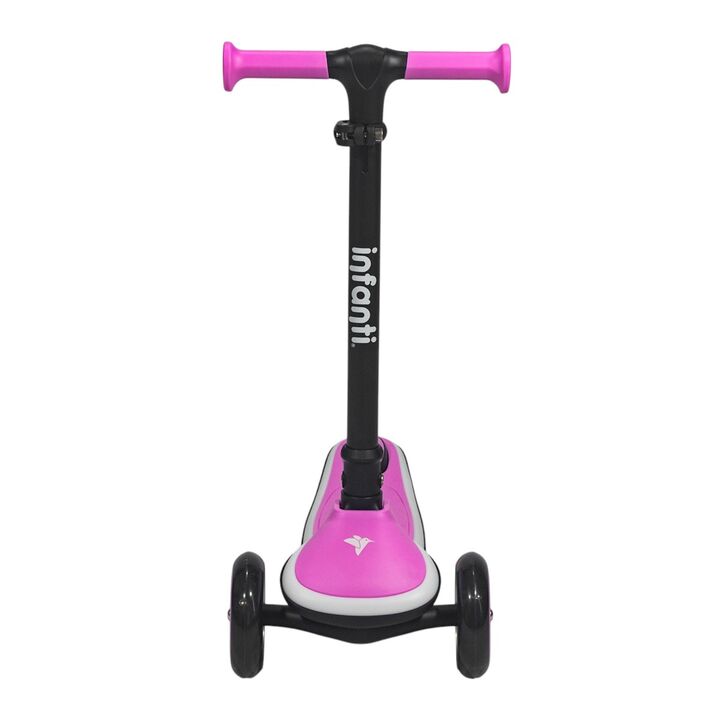 Monopatín plegable con luces LED Infanti rosa - Vista 2