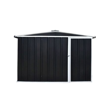 Armario Deposito Galpon de jardin Casi 3x2x2 Negro DON ACERO 