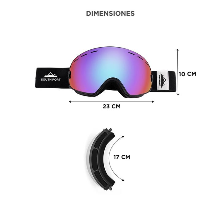 Antiparra Gadnic A3GO Para Ski Snowboard - Vista 5