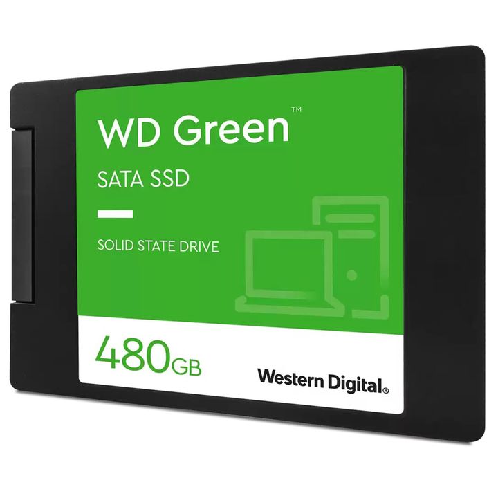 Disco de Estado Solido 480GB Western Digital Green 2.5 545MB/S - Vista 2