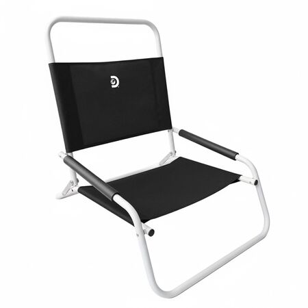 Reposera Plegable Portátil Discovery Color Negro