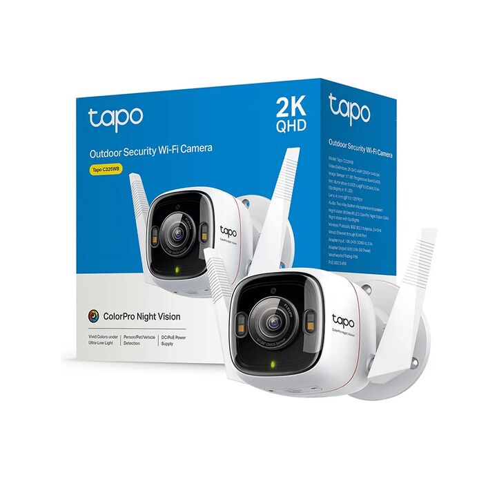 Camara Ip Cloud Tp-Link Tapo C325wb 2K QHD Color - Vista 1
