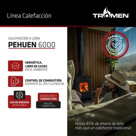 Salamandra Tromen Pehuen 6000 con Kit de instalacion
