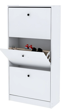 Mueble  Botinero Centro Estant B19bl 18 Pares 