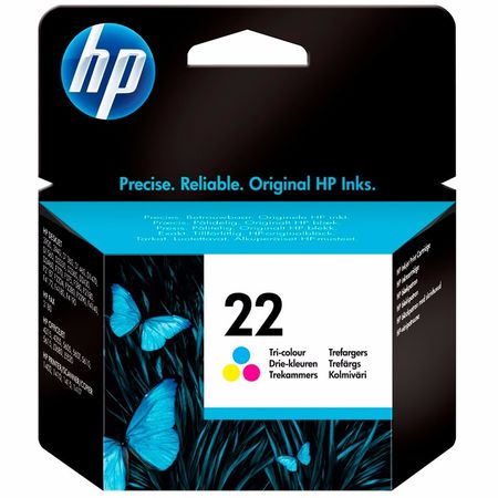 Cartucho de Tinta HP 22 C9352AL TRICOLOR original D1530 4315
