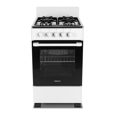 Cocina PHILCO PHCN50B multigas 50 cm 4 hornallas blanca