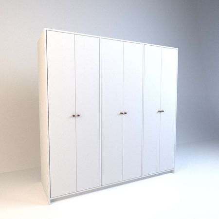 Placard De Abrir 1,8m 6 Puertas 4 Cajones Everest Tables