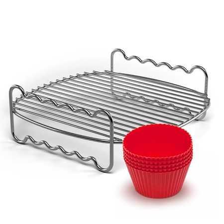 Philips Accesorio Doble Bandeja Hd9904/01 Para Airfryer