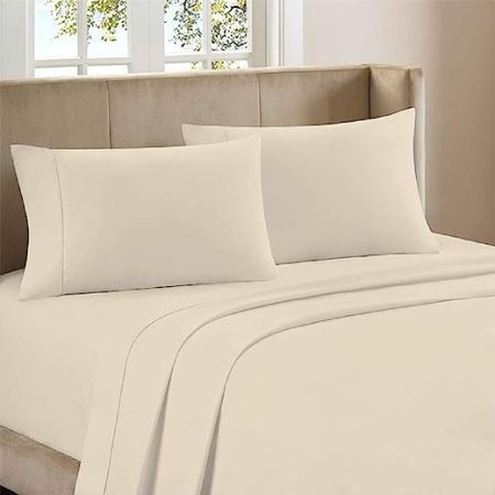 JGO DE SABANAS PICASO LINEA HOTELERA 600 H 2 1/2 PL COLOR NATURAL