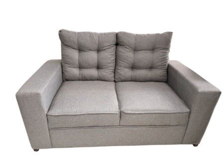 Sillon Roma dos cuerpos color Gris TELA LINO