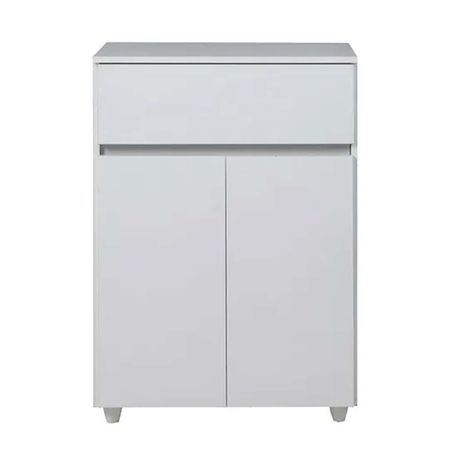 Mueble para Microondas Bianca Modulo 2 Puertas 1 Cajon Blanco