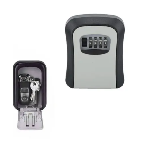 Caja Fuerte Gris Guarda Llaves Gadnic Seguridad con Combinación