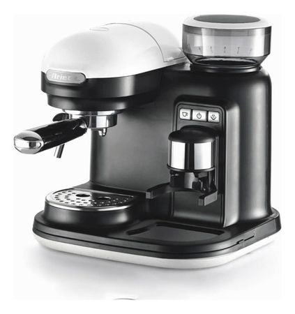 Cafetera Eléctrica Espresso Ariete Con Molinillo Integrado