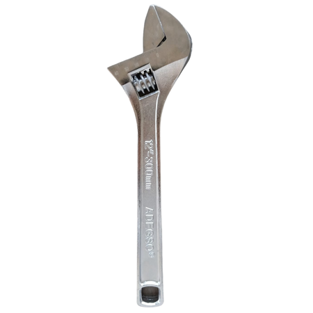 Llave Ajustable Adegso 12” 304mm Apertura 0-41mm Acero Resistente Profesional