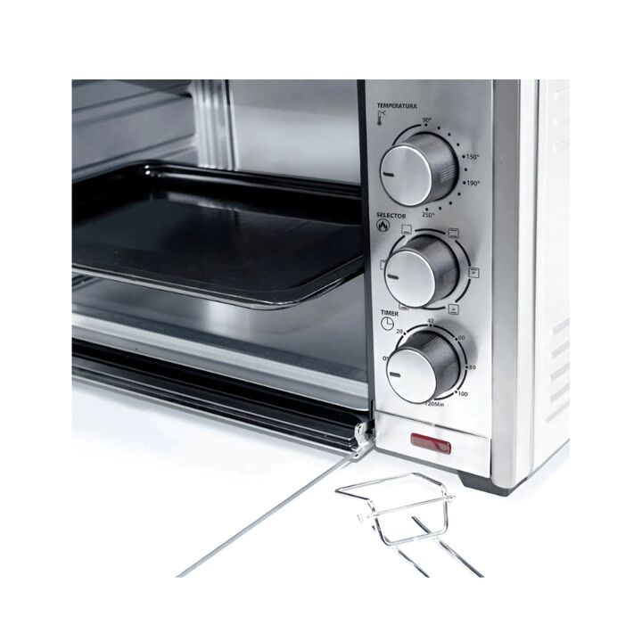 HORNO ELECTRICO PEABODY 30L (C:GRIS PE-HE30S) - Vista 2