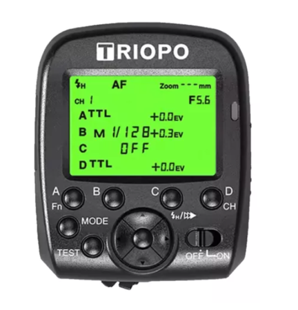 Transmisor Triopo Tr-g1 Compatible Con Camaras Nikon Y Canon