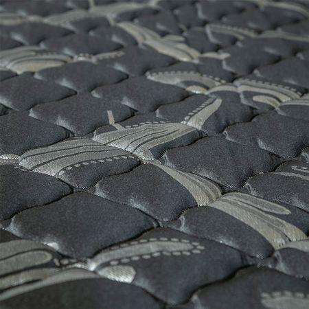 Colchon Maxiking Brisas 1 Plaza y Media 90x190x22cm Espuma de Alta Densidad Jackard Matelasseado