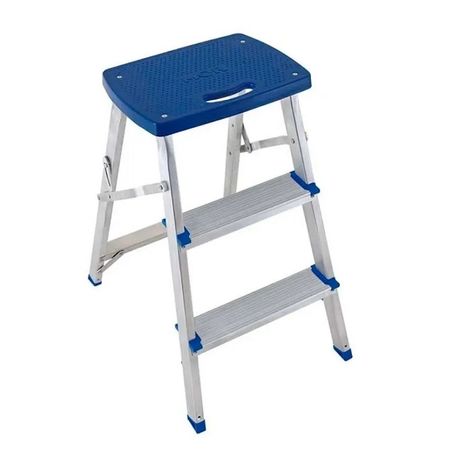 Banqueta de aluminio 3 escalones Mor (5107).