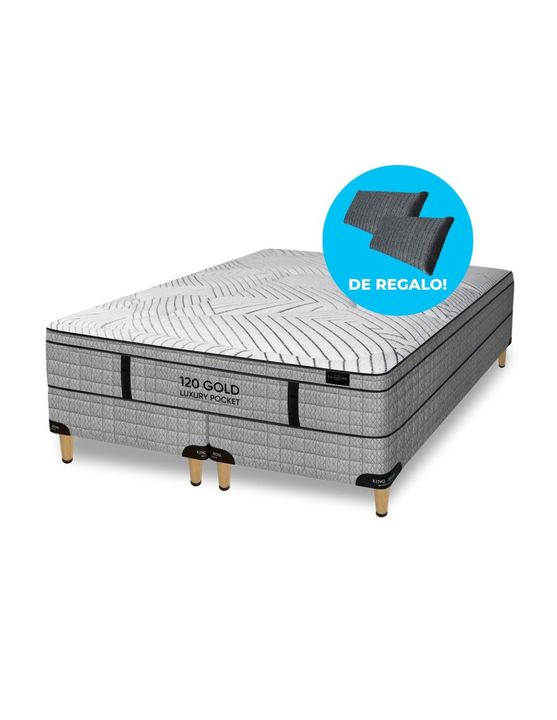 Conjunto King Koil 120 Gold + Sommier Signature 160 x 200 - Vista 3