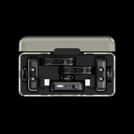 BEMBE MICROFONO CORBATERO MUHE-310UL CON ESTUCHE CARGADOR