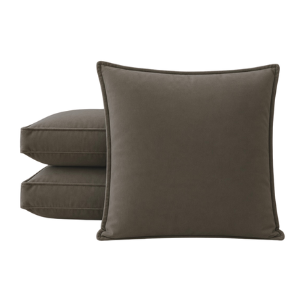 Pack x3 Almohadones Pana Sillon 50x50 Vison
