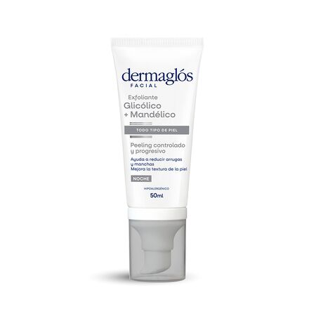 Dermaglos Exfoliante Facial Peeling Glicólico Mandélico 50ml