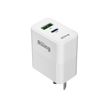 Cargador de Pared Riiing Terra Power 30W Blanco