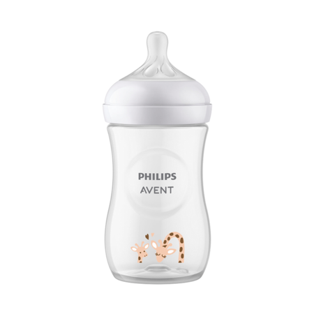 Mamadera Natural 260ml Philips Avent SCY903/66 Deco Jirafa