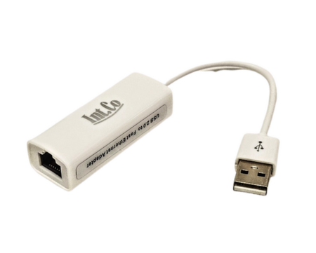 CABLE ADAPTADOR USB 2.0 A ETHERNET RJ45 10/100 MBPS (KL-001)
