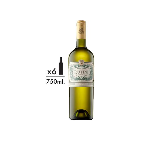 Vino Blanco Rutini Coleccion Sauvignon Blanc Caja x 6
