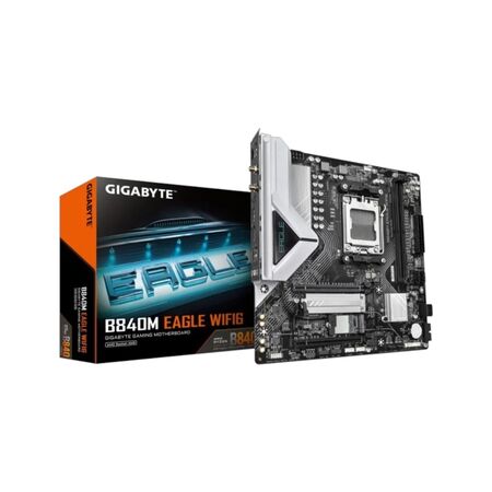 Mother Gigabyte B840M EAGLE WIFI6 DDR5 AM5 (Serie 7000|8000) (8970)