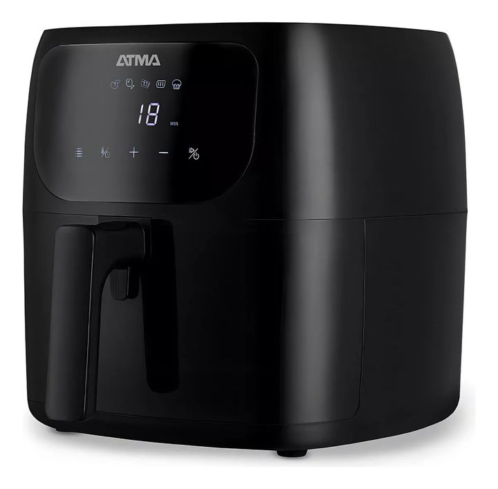 Freidora De Aire Digital Sin Aceite Atma Pro Fr60arbp 6,5l Color Negro - Vista 5