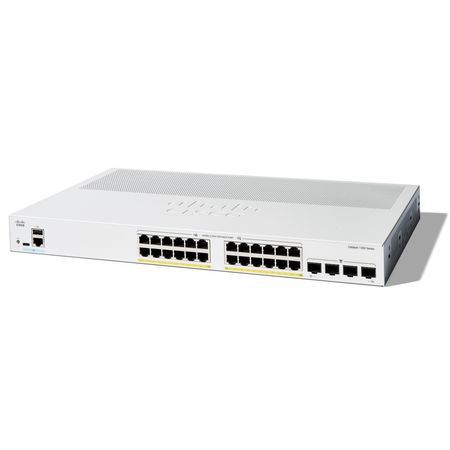 Switch Cisco PoE+ C1300-24P-4G 24 Puertos Gigabit + 4 SFP