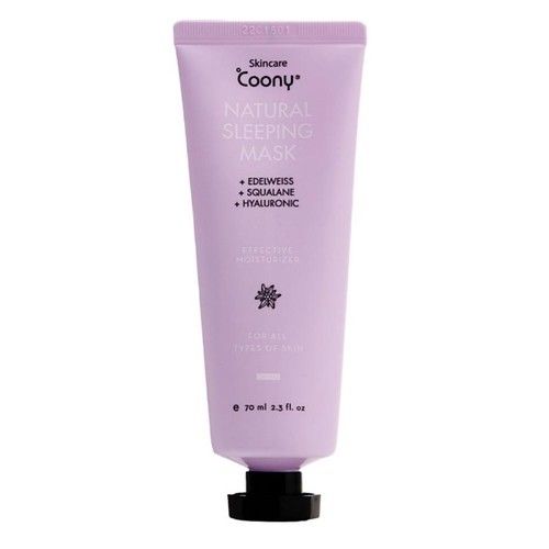 Coony Natural Sleeping Mask | Mascarilla Nocturna Hidratante Natural - Vista 3
