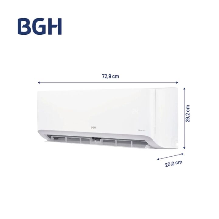 Aire Acondicionado BGH Split On/Off 2408 fg BS26WCDW - Vista 3