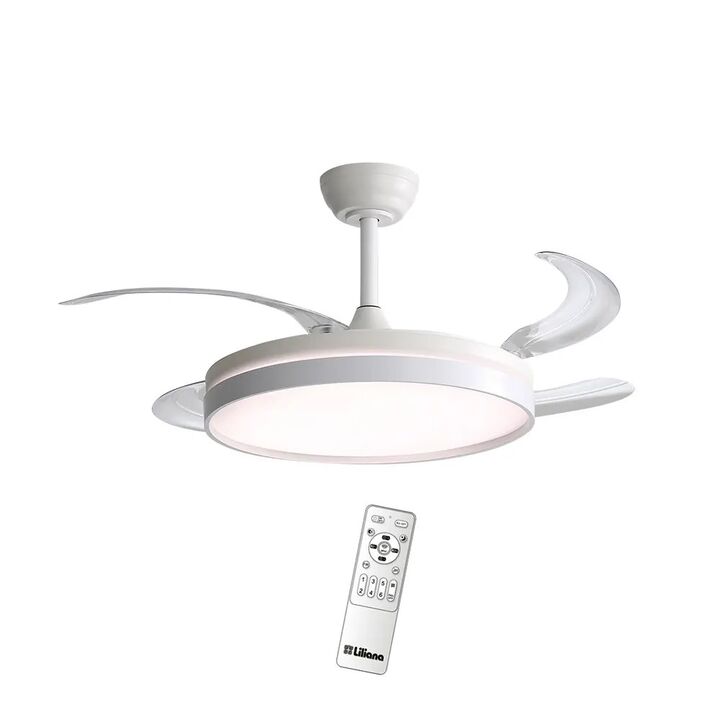 Ventilador de Techo Liliana retractil 106cm Blanco VVTHB603R - Vista 1