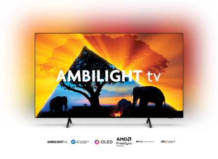 TITAN OS TV Philips OLED 4K 65" con Ambilight