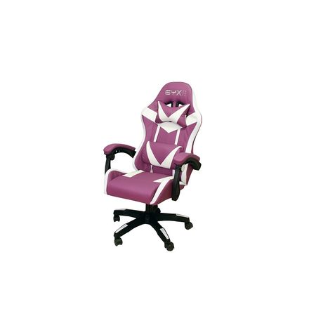 Silla Gamer Syx GCS02 Purpura con Blanco
