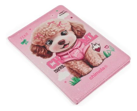 Chimola Libreta A5 Glitter Poodle St25 Rosa