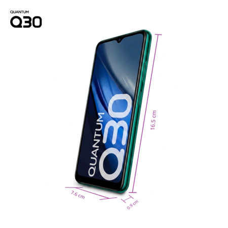 Celular Quantum Q30 Octa-Core 6/128 GB 48+5+2/8 MP Verde